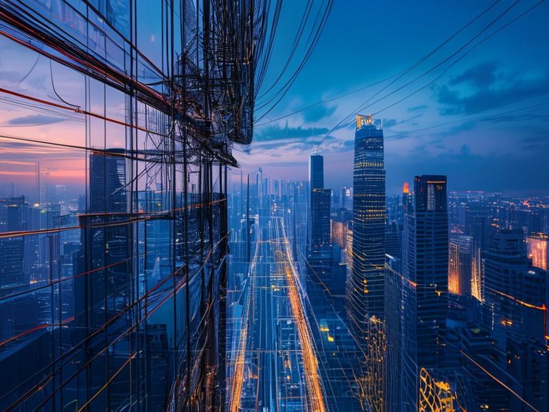 Система электроснабжения сверхвысоких зданий