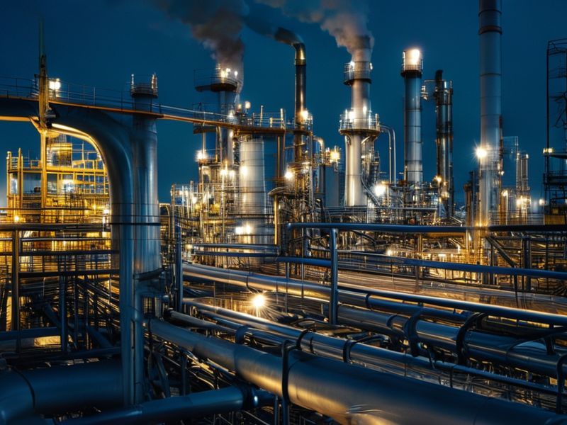 Электроснабжение нефтехимической базы